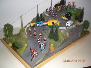 Etape de montagne du tour de France